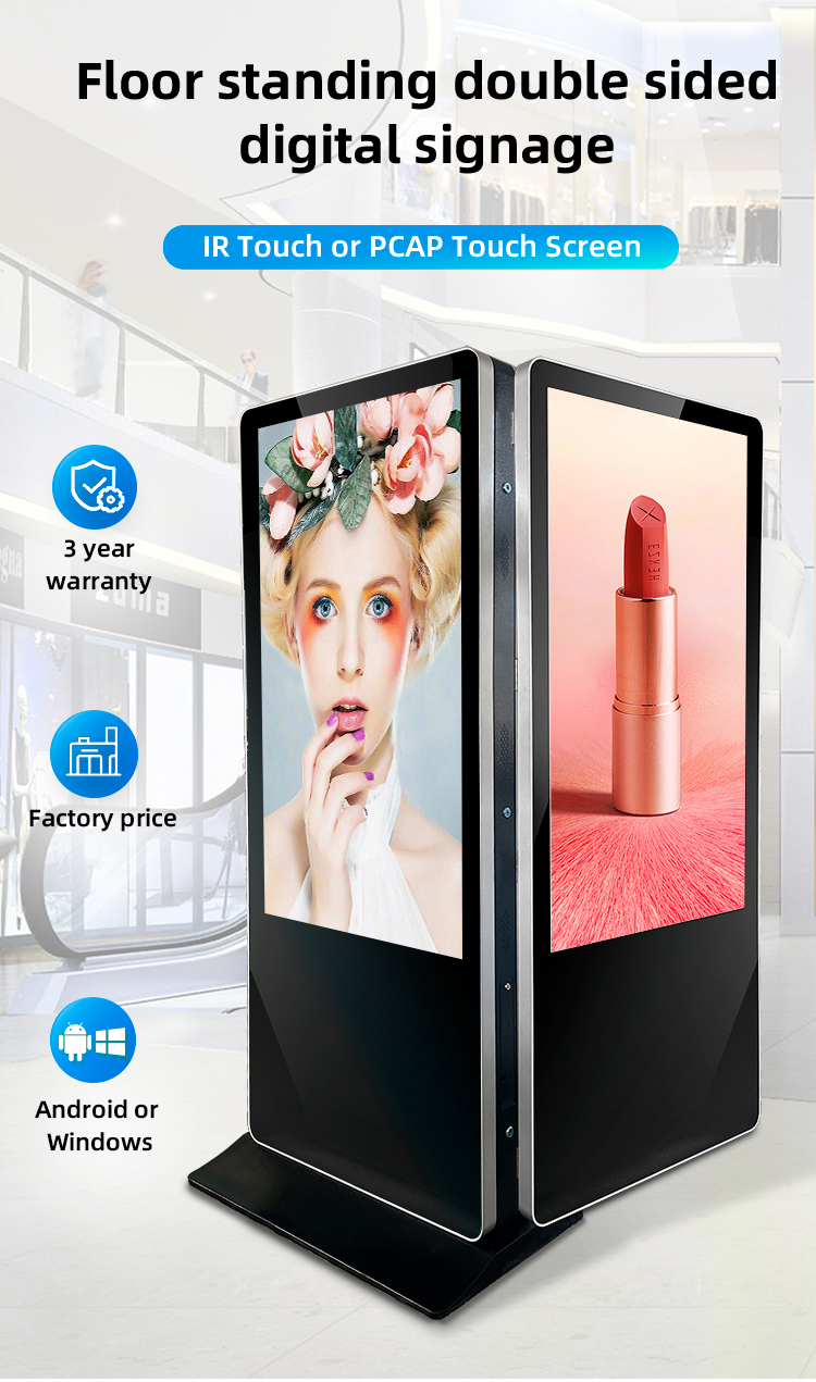 indoor dual side digital signag 01