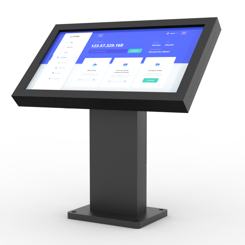43'' 55'' 65'' 75'' 86" Advertising Screen LCD Video Player Waterproof 4K TV Kiosk Digital Signage Outdoor Inquiry Totem