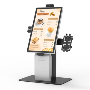 Self Confira a máquina de pedidos Touch Screen Desk Top Self Service Terminal Kiosk