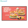 New Design Nerrow Frame Indoor Display CMS Advertising Display LCD Screen 