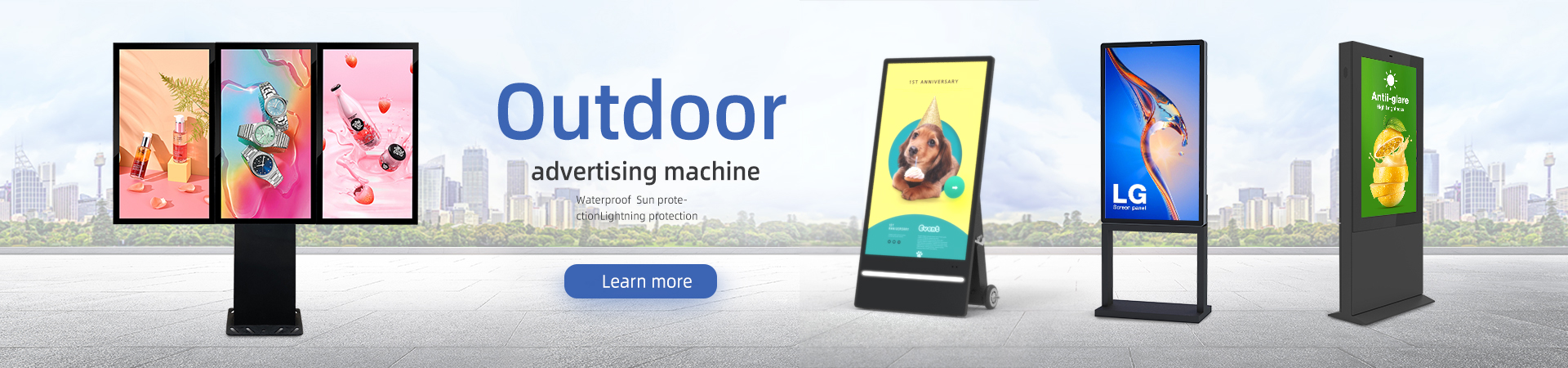 1920X450.Outdoor digital signage