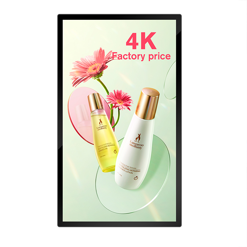 infrared capacitive touch billboard lcd menu board display player video screen advertising indoor wall-mount digital signage