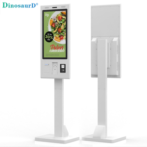 Factory Price All in One Android Windows POS Payment Barcode Scenner Receipt Print Self Service Digital Kiosk