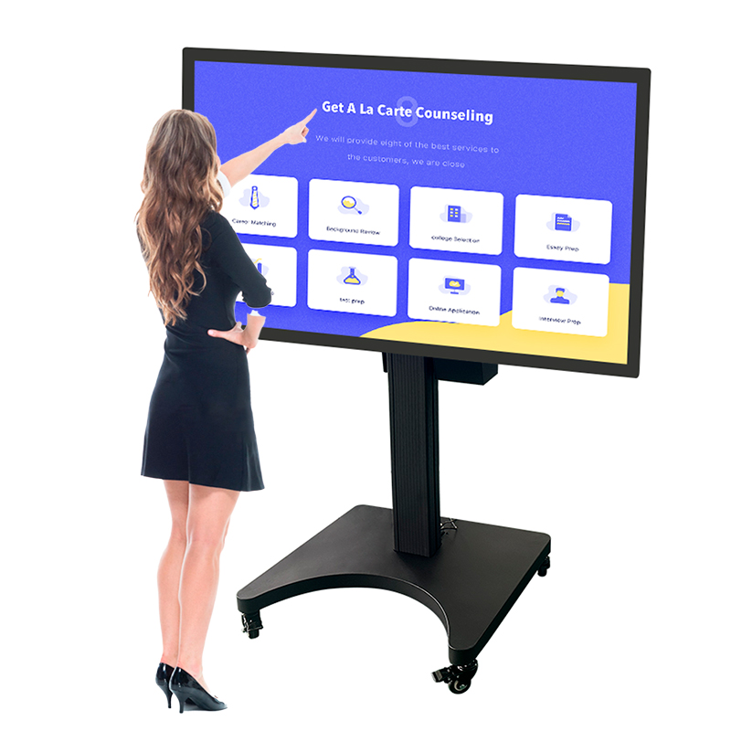 Study Digital 43 55 Inch Capacitive Voice Advertising Game Touch Display Lifting Interactive Screen Table