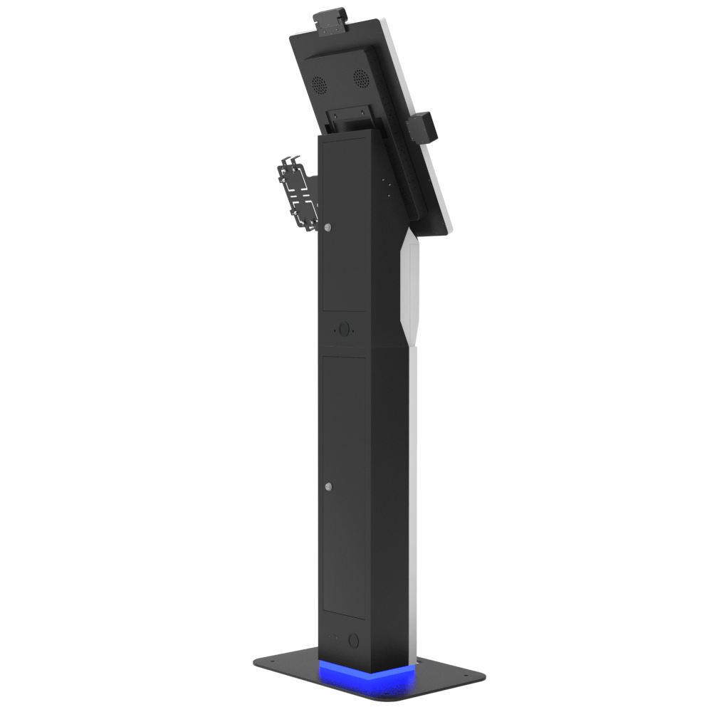 capacitive check-in hotel supermarket display menu printer ticket touch screen order self service scanner restaurant pos qr payment kiosk