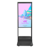 android free cms remote control double side 2500 hang floor stand lcd semi-outdoor advertising digital video stand shop window display signage