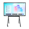 hot sale touch screen 4K digital flat panel display conference interactive electronic finger lcd teaching whiteboard