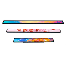  Advertising Wide Stretched Lcd Shelf Bar Screen Digital Signage Display