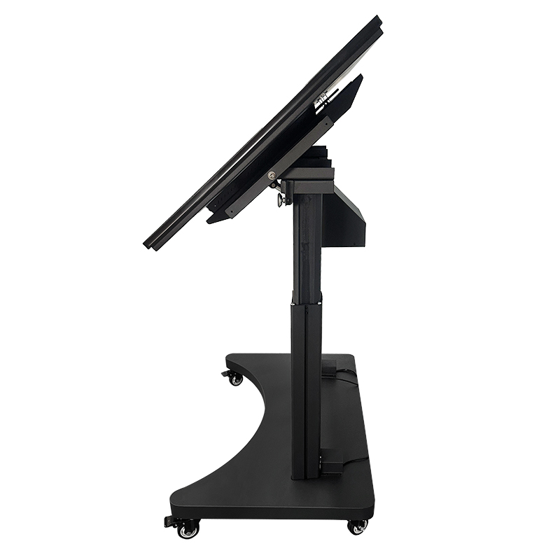 Monitor Flip 10 Point Capacitive Waterproof Intelligent Multi Touch Conference Interactive Display Lcd Lifting Screen Table