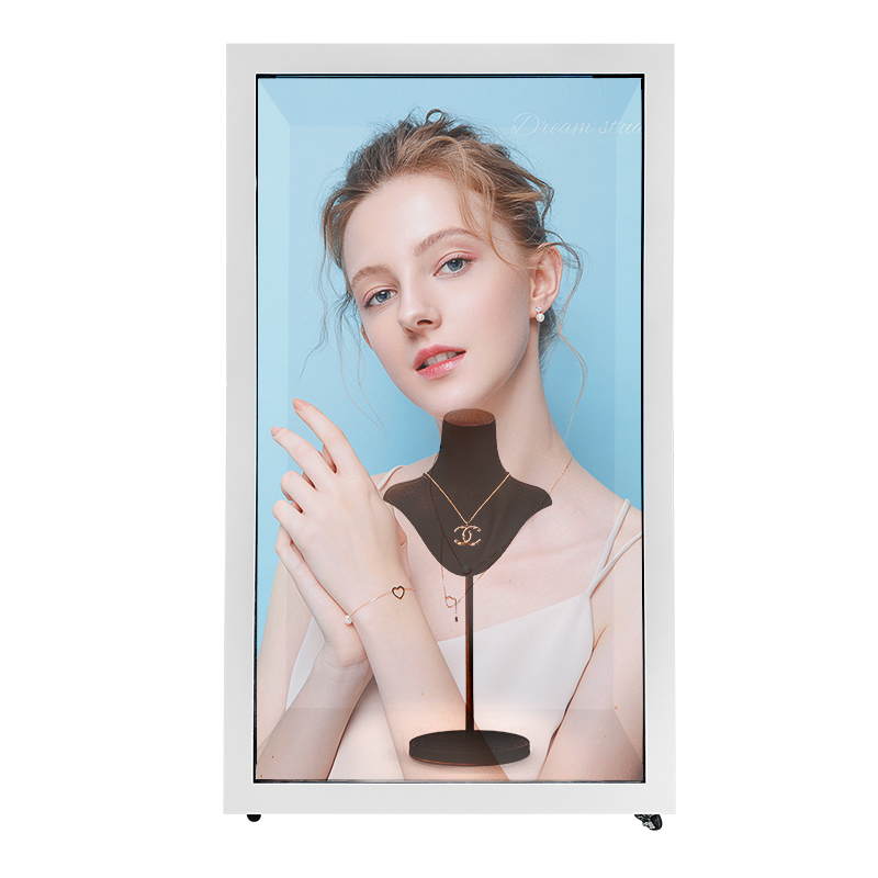 3D Video Holographic Box Lcd HD Showcase Interactive Screen Touch Transparent Holobox Display Cabinet