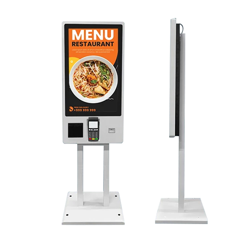 Restaurant Food Order Self Ordering Service Lcd Sensitive Touch Screen Fastfood Order Kiosk