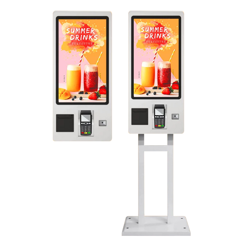 Restaurant Food Order Self Ordering Service Lcd Sensitive Touch Screen Fastfood Order Kiosk