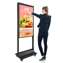 Hot Selling 2500nits 43 Inch High Brightness Advertising Shop LCD Hanging Display Window Digital Facing Ceiling Signage