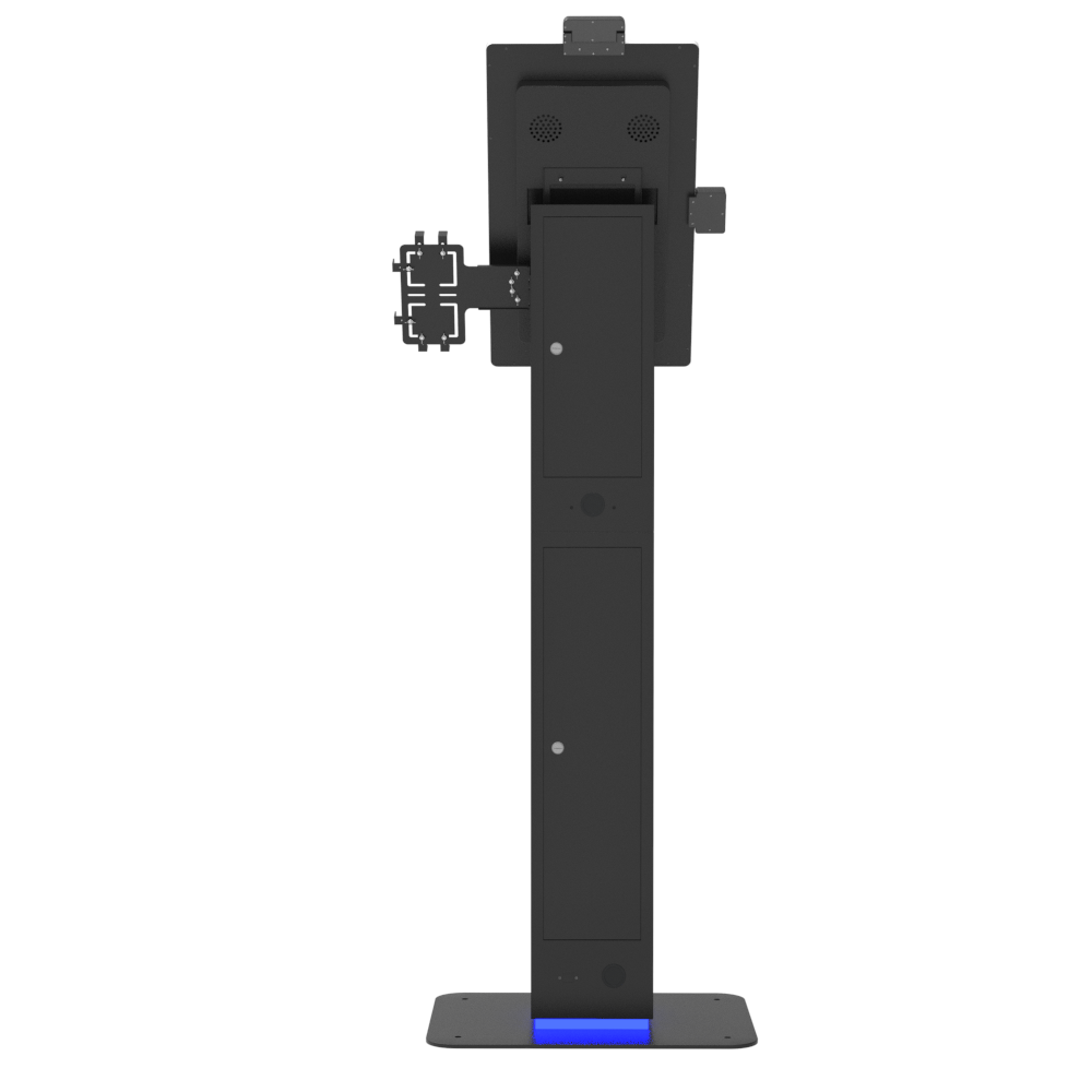 21 24 Inch Self Service Payment Ordering Standing Kiosk for Cafes Restaurant