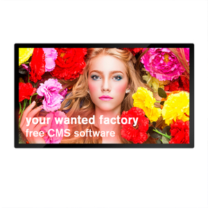 32 43 50 55 65 inch android ultra slim touch interactive indoor lcd advertising display wall mount lcd poster elevator signage