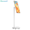 portable intelligent indoor home entertainment smart touch screen wireless charging movable standing interactive display wireless tv