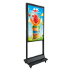 Intelligent Photosensitive High Brightness 4K Digital Dual-Screen Window Facing Double-Sided Stand Semi-Outdoor Retail Store signage