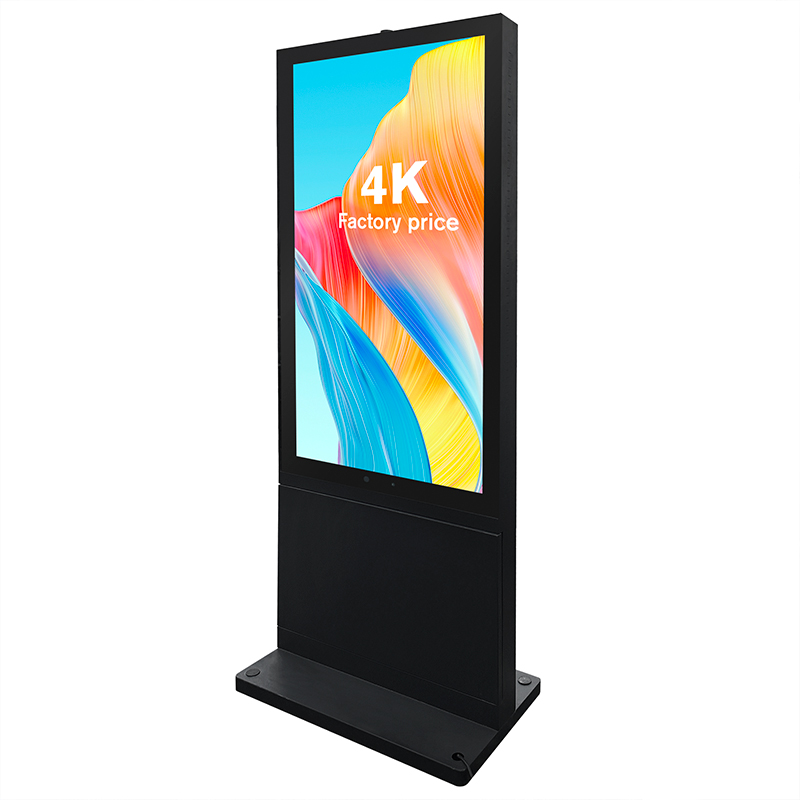 Single Side Aluminum Case Outdoor Display Interaccitve Kiosk