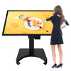 trade show multi flip 43 55 inch smart player interactive display lifting touch screen table