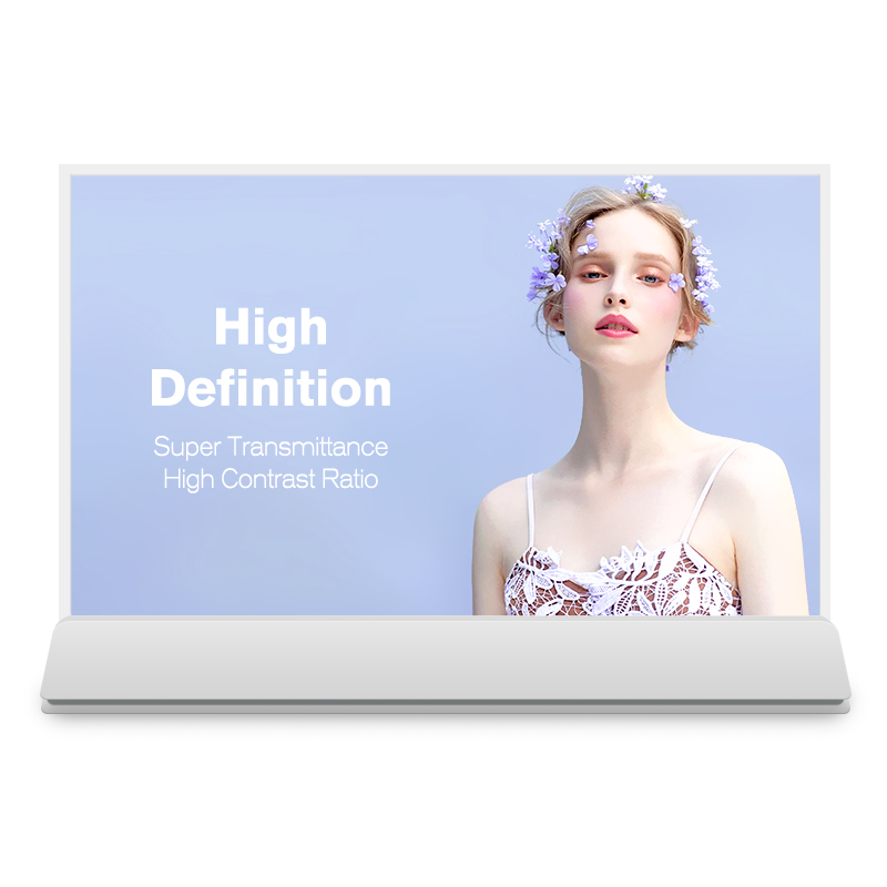 Advertising Display OLED Transparent Glass Display Screen