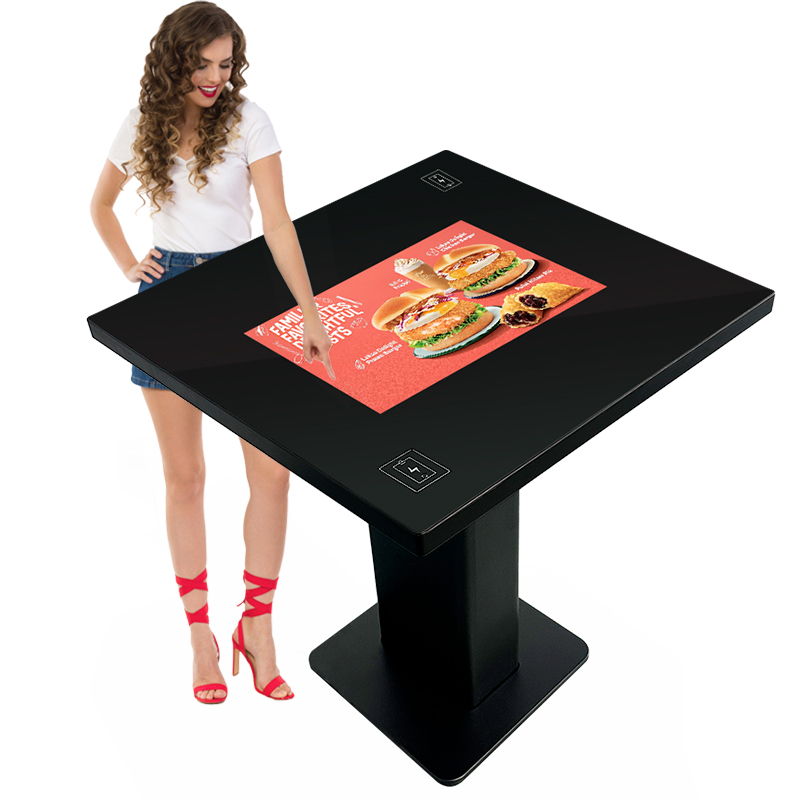 New Android Digital Smart Game Kiosk Multi Touch Restaurant Interactive Screen Coffee Table