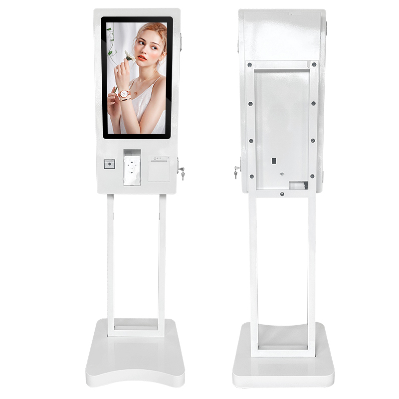 Menu POS Terminal Touch Screen Checkout All in One Payment Pos Fast Food Self-Service Ordering Food Restaurant Kiosk