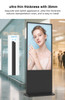 4k Lcd Smart Display Players Stand Digital Indoor Floor Totem Vertical Advertising Signage
