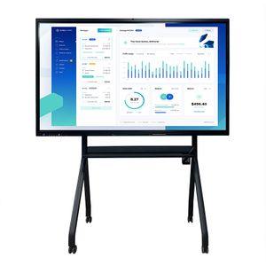 cheap price Best Sell Display Flat Panel Lcd Anti Glare 4K Electronic Digital Smart Meeting Classroom Interactive Infrared Touch Whiteboard