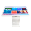 55 Inch 4K Marketing Business Android Windows All in One PC Advertising Floor Standing K Shape Touch Information Inquiry Kiosk