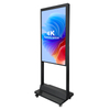 Indoor Double Sided High Brightness Hanging Commercial Advertising LCD Smart Menu Board Window Facing Digital Signage