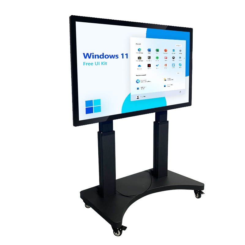 Monitor Flip 10 Point Capacitive Waterproof Intelligent Multi Touch Conference Interactive Display Lcd Lifting Screen Table