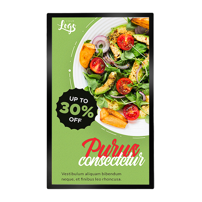 Factory Direct Multi Sizes Remote Control Display Lcd All in One Digital Advertising Screen Wall Touch Monitor Signage