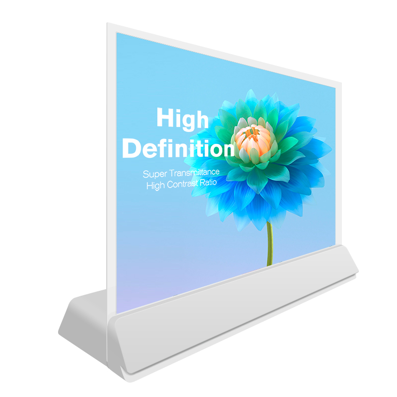 Advertising Display OLED Transparent Glass Display Screen