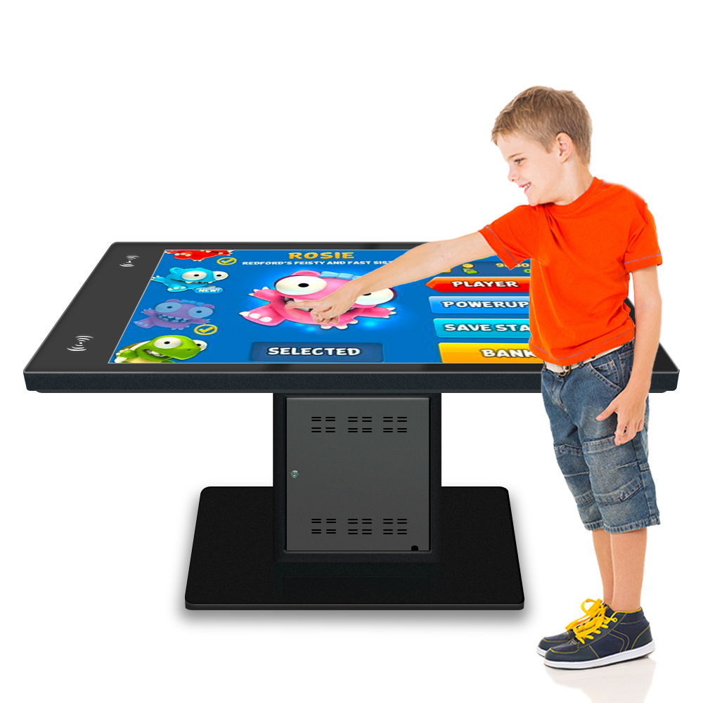 Best Multi Smart Lcd Interactive Cafe Restaurant Touch Screen Smart Wireless Charging Table