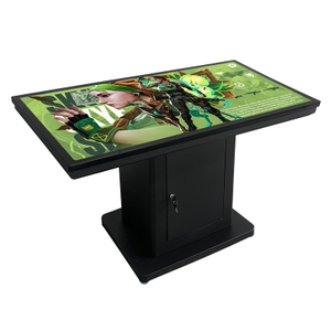 Free Standing 43 55 Inch Indoor Lcd Interactive Android Or Windows System Coffee 4k Game Smart Waterproof Touch Screen Table