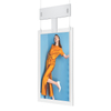 Factory Price 700 350nits LCD Screen Double Facing Shop Window Hanging Display Digital Signage