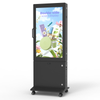 2 Sided Long Working Time Battery Powered LCD Screen Outdor Digital Signage