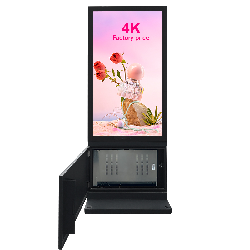 Outdoor Waterproof Touchscreen LCD Advertising Totem