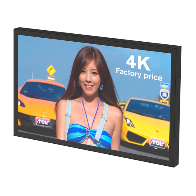 43 55 65 75inch Ip66 Optical Bonding Super Thin All Weather Proof Digital Signage and Displays Outdoor Tv Waterproof