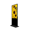 55 Inch Floor Standing Vertical Interactive Digital Totem LCD Touch Screens Kiosk Advertising Display Signage 