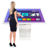 32/43/49/55 Inch Capacitive Touch All One PC Android Digital Signage K-Shaped Floor Standing Interactive Information Kiosk