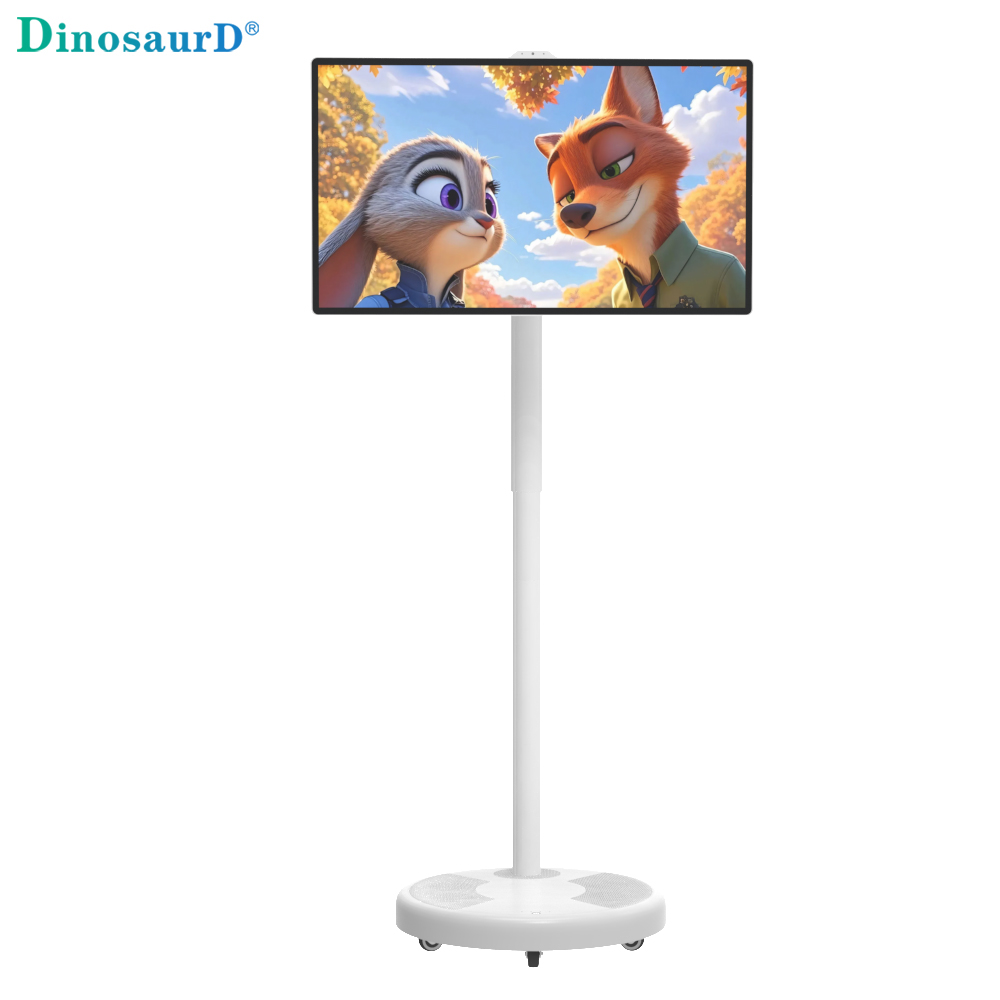 gym gaming live room home lcd display power battery stand touch screen wireless smart hotel android interactive portable tv