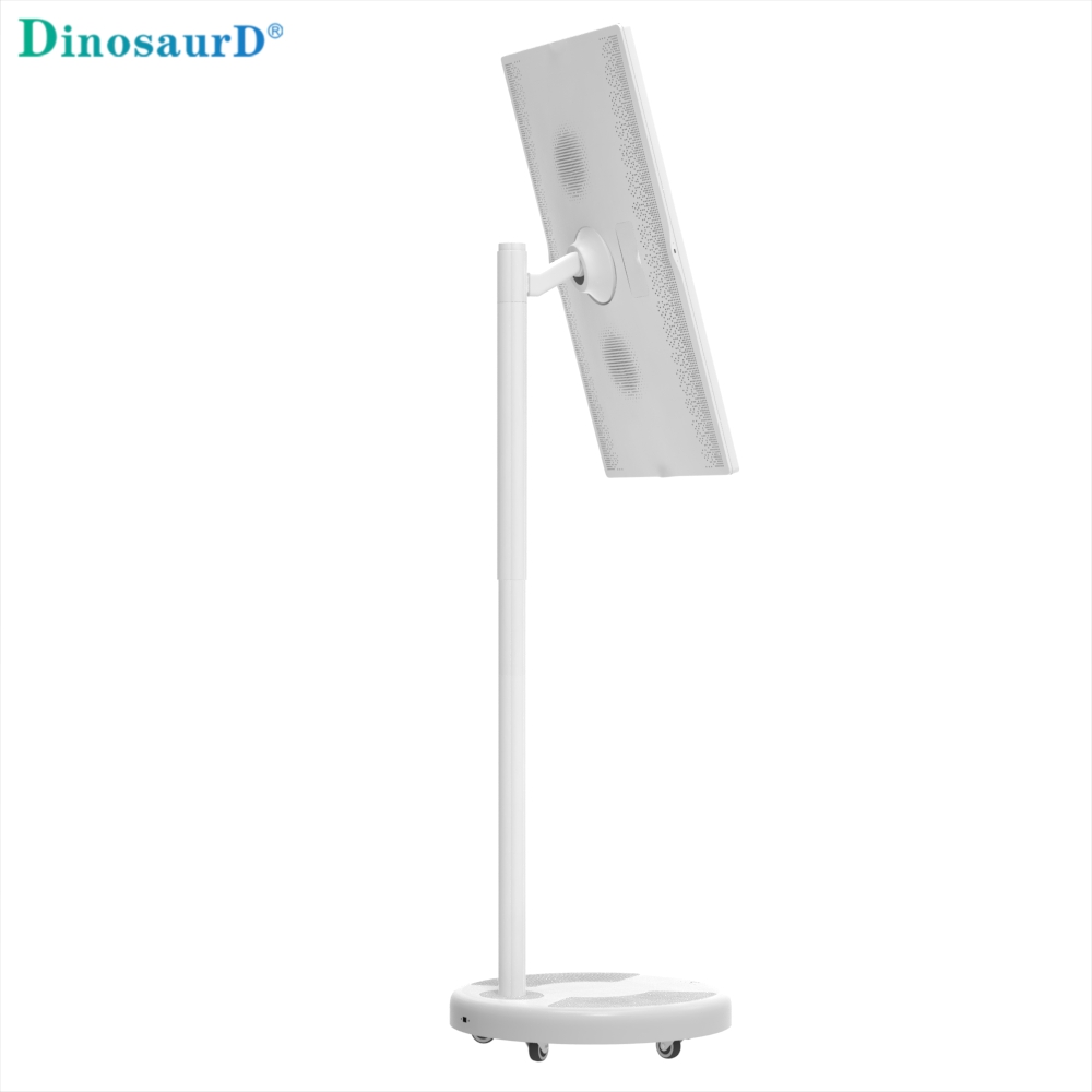 best lightweight easy to move android high definition wheels lcd screen movable portable smart display digital wireless tv