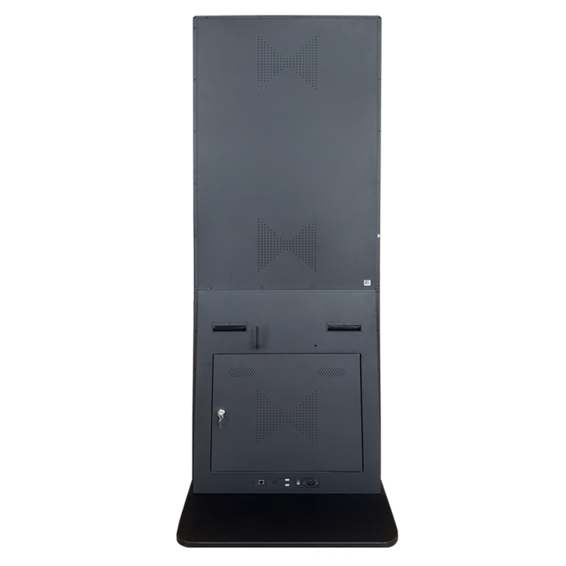 10 Punkt Indoor Voll Faarf LCD Display Digital Smart Vertikal Reklammen Écran capacitive Touch Buedem Stand Schëlder