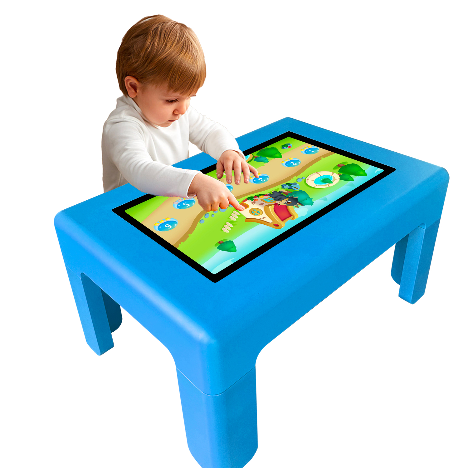 Manufactory Wholesale Lcd 32 Inch Interactive School Education Digital Kid Screen Waterproof Smart Entertainment Touch Table