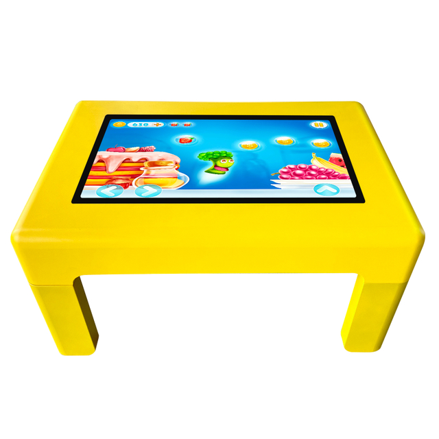 Android Windows Waterproof Screen Kiosk For Kids Education In School Indoor Standing Protection Portable Interactive Touch Table