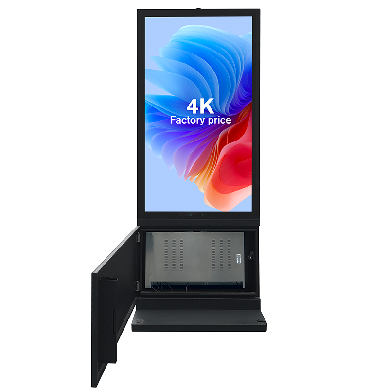 Outdoor Waterproof IP 65 2500nits High Brightness LCD Capacitive Touch Screen Wifi Advertising Digital Signage