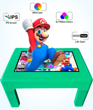 Entertainment 32 Inch Multiple Sizes Customizable Teaching Touch Table Children Kids Playing Learning Table