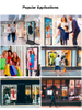 Hot Selling 2500nits 43 Inch High Brightness Advertising Shop LCD Hanging Display Window Digital Facing Ceiling Signage