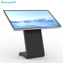 Indoor Free Standing Capacitive Touch Screen LCD Display Inqury Kiosk for Exhibition Activity